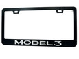 Model 3 OEM SPEC Satin Black License Plate Frame Stainless Steel