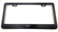 Satin Matte Black Genesis License Plate Frame Stainless Steel (Type 4) 