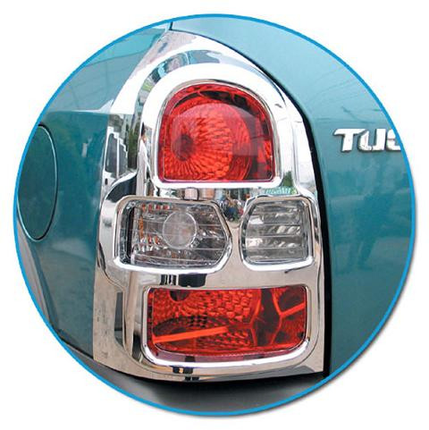 Tucson Chrome Tail Light Covers Korean Auto Imports