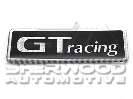 GT Racing Carbon Badge - Korean Auto Imports
