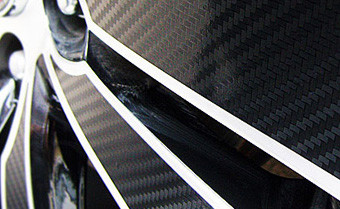 2011+ Sportage Exos Carbon Fiber Wheel Cover Set Korean Auto Imports