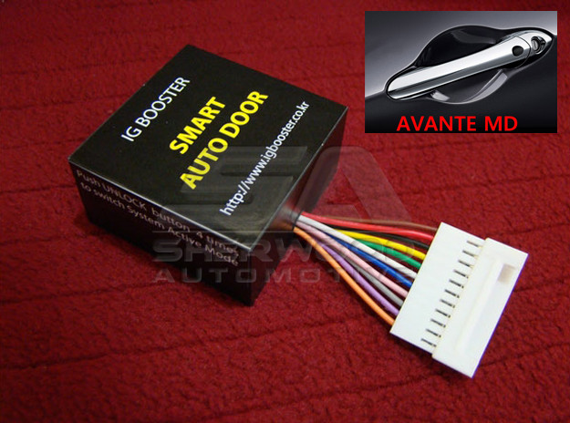 Auto Door Lock And Unlock System