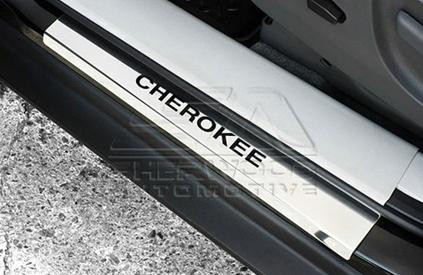 Jeep Liberty / Cherokee KK Stainless Steel Door Sills 4pcs Korean