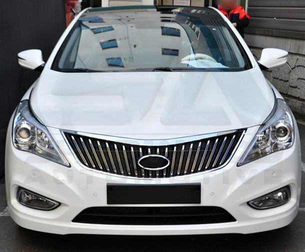 2012+ Azera HG/5G Luxury Vertical Chrome Grill Replacement - Korean ...