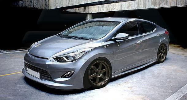 Бампер elantra md