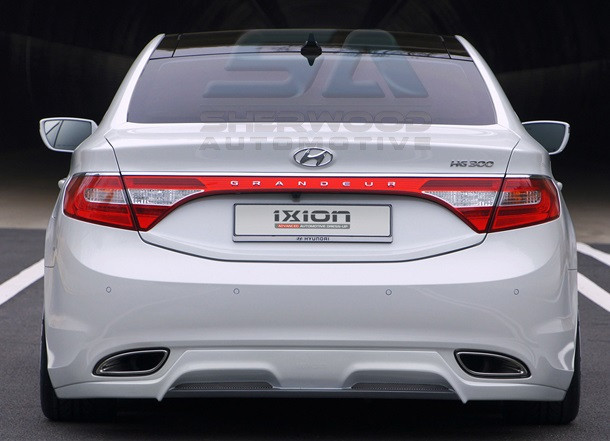 2012+ Azera HG/5G Ixion Rear Bumper Attachment Lip Diffusor - Korean ...