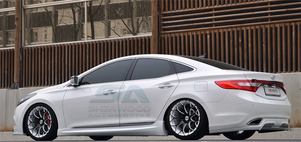 2012+ Azera HG/5G Ixion Side Skirts 2pc Set - Korean Auto Imports