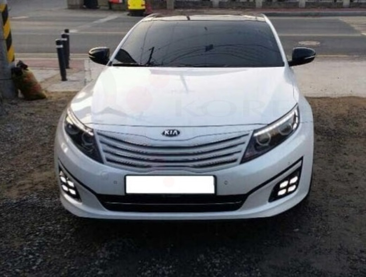 Automotive Front Hood Tuning Radiator Grill Unpainted For 10 12 Kia Sorento R Grilles