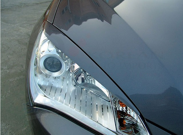 Genesis Coupe Airrock Headlight Eyelids Set 2pc Korean Auto Imports