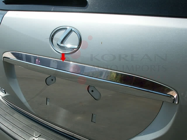 2004 2009 Lexus RX 330 350 400 Chrome License Plate Bar by SAA, 1
