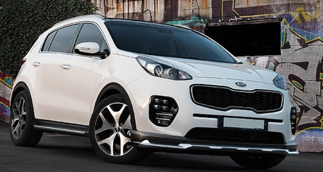 2016+ Sportage QL Ixion BODY KIT Front Lip / Rear Diffusor Combo