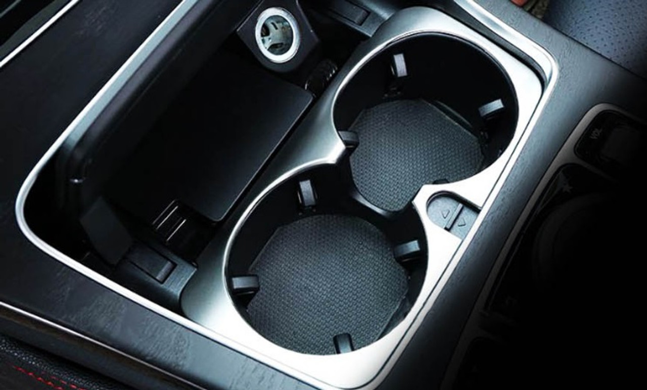 Mercedes-Benz GLC Silver Cup Holder Cover/Surround