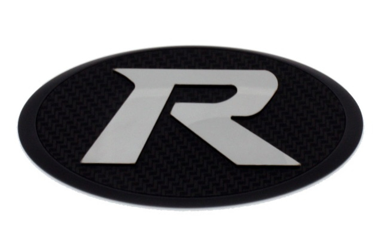 RAY LODEN R Badge Emblem Grill/Hood/Trunk (Chrome or Black Base) - Korean  Auto Imports