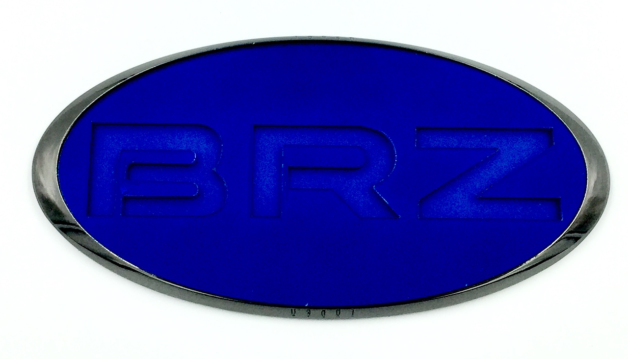 Loden Subaru BRZ badge emblem 100+ color combinations red blue white ...