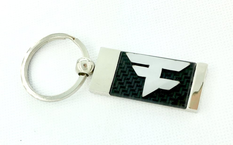 Faze Clan F Logo Chrome / Carbon Optic 