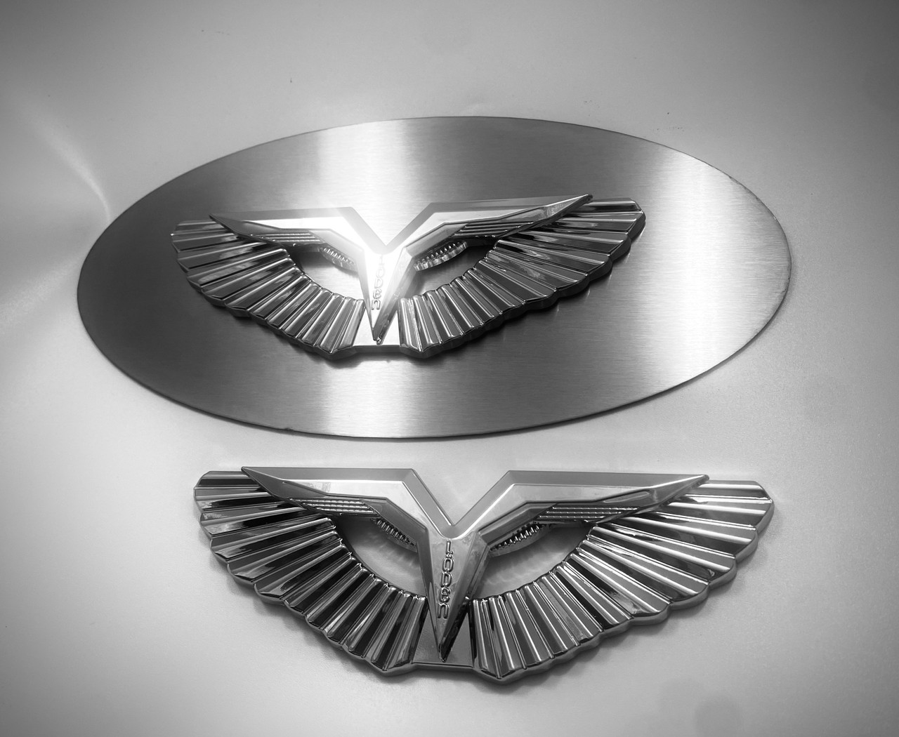 Hyundai palisade loden anzu t wing badge emblem set badge