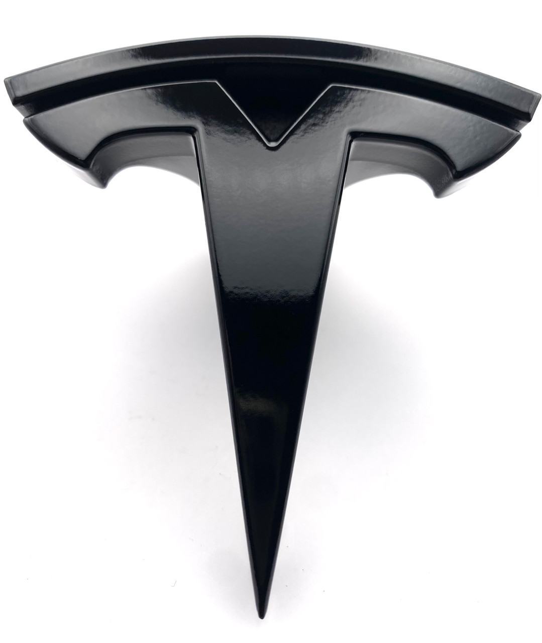 Matte Black OEM-Style Emblem Badge Sticker – For Tesla Model S – Letter Logo 3 thumbnail image
