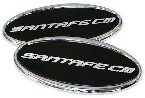 2007 Santa Fe "CM" Badge Set 2007 Santa Fe "CM" Badge Set