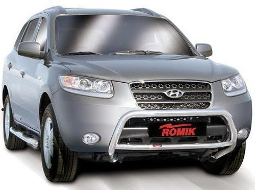 2007 Santa Fe Stainless Steel Bumper Guard 2007 Santa Fe Stainless Steel Bumper Guard