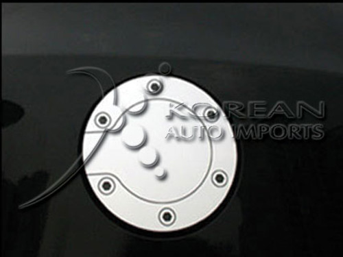 2007 Santa Fe Chrome Fuel Door Cover 2007 Santa Fe Chrome Fuel Door Cover