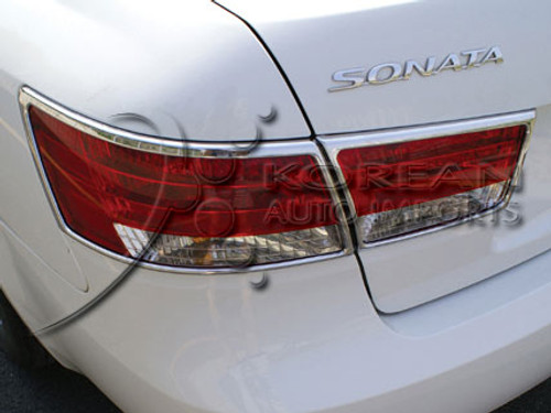 Sonata Chrome Taillight Trim Type 2