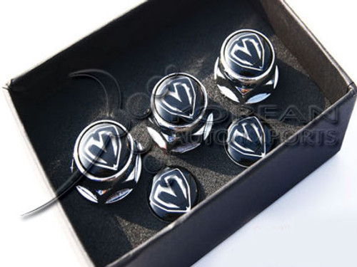 M&S License Bolts W/ Accent Emblems