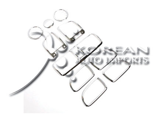 Picanto Chrome Interior Kit Picanto Chrome Interior Kit