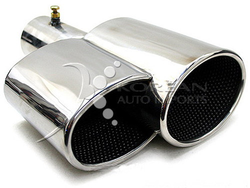 Porsche style exhaust tips