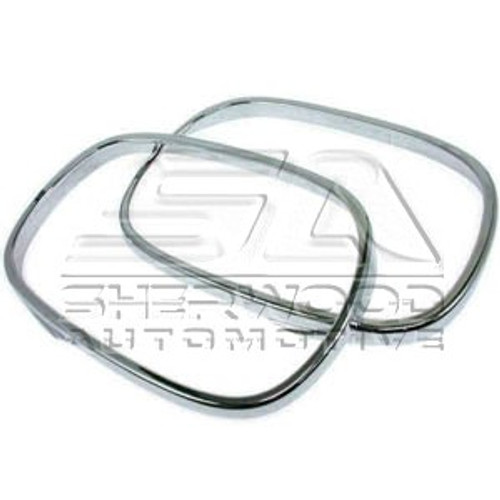 Rezzo Chrome Side Mirror Rings