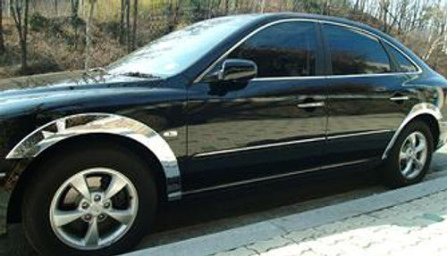 Azera Chrome Fender Molding Set Azera Chrome Fender Molding Set