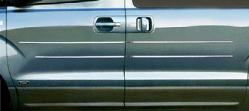 Grand Starex Chrome Door Protectors Grand Starex Chrome Door Protectors
