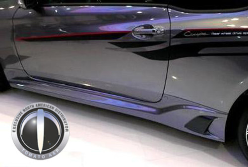 Genesis Coupe Tomato Side Skirts