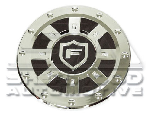 Forte Chrome Fuel Door Cover Forte Chrome Fuel Door Cover