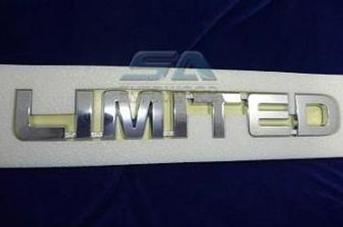 Chrome LIMITED Emblem