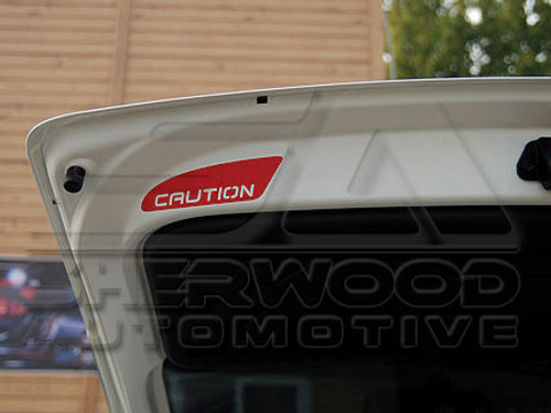 Soul Red Caution Decals Soul Red Caution Decals