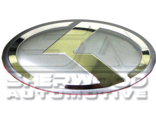 VIP K Steering Wheel Emblem Silver VIP K Steering Wheel Emblem Silver