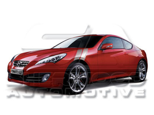 Genesis Coupe Fender Strip Set