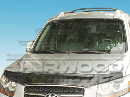 07+ Santa Fe Smoke Hood Guard 07+ Santa Fe Smoke Hood Guard