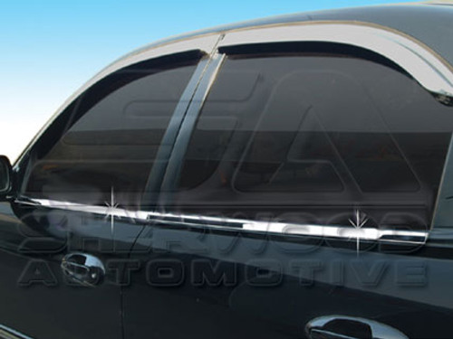 EF Sonata Chrome Window Sill Set