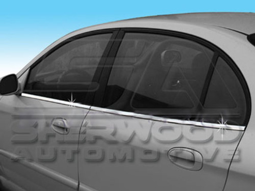 Verona Chrome Window Sill Set Verona Chrome Window Sill Set