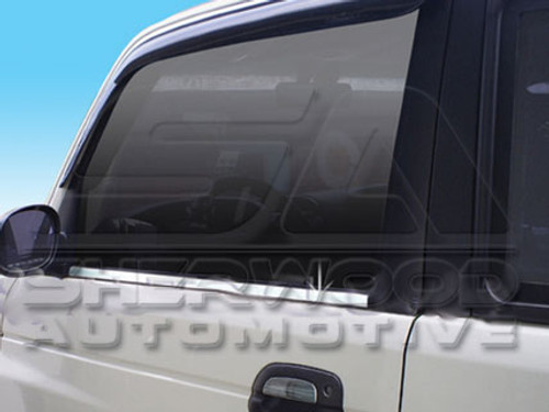 Korando Chrome Window Sill Set