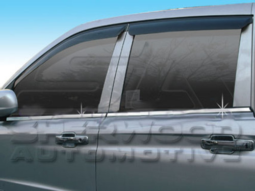 Actyon Sport Chrome Window Sill Set