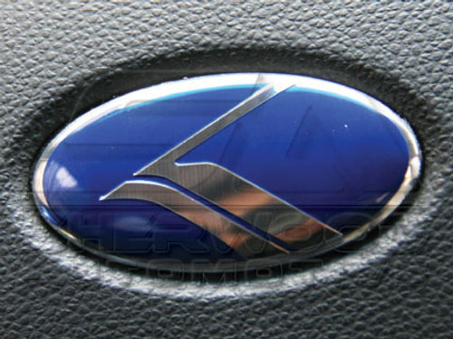 Forte Blue VIP K Steering Wheel Emblem Forte Blue VIP K Steering Wheel Emblem