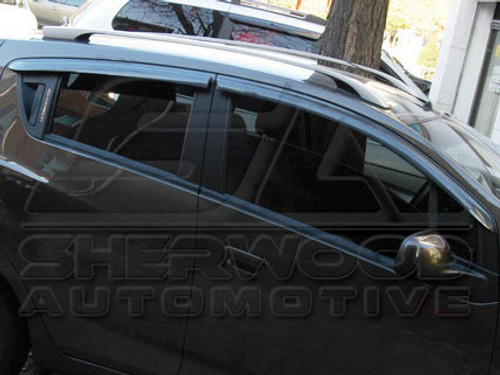 Chevy / Holden Spark Carbon Window Visors Chevy / Holden Spark Carbon Window Visors