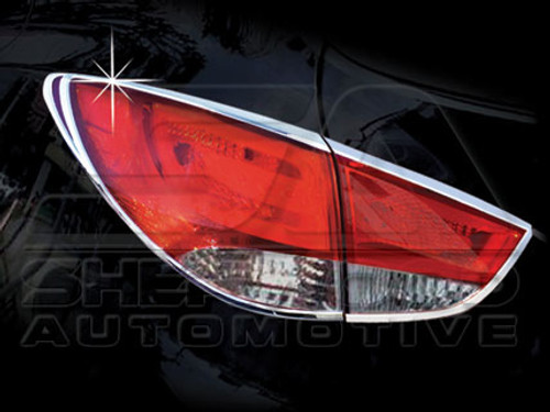 2011+ Tucson Chrome Taillight Trims