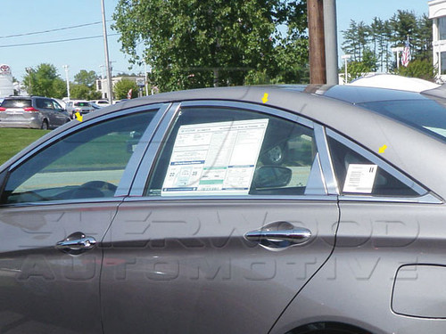 2011+ Sonata i45 Chrome Window Trim 6pc 2011+ Sonata i45 Chrome Window Trim 6pc