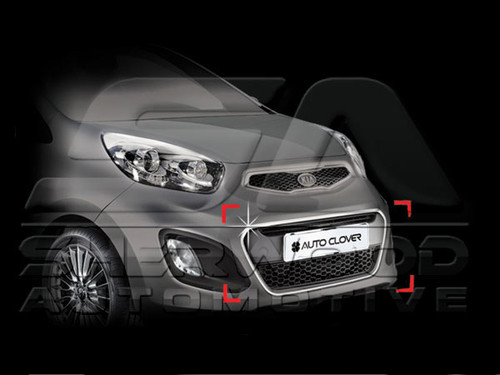 2011+ Picanto / Morning Chrome Grill Surround Set 2011+ Picanto / Morning Chrome Grill Surround Set