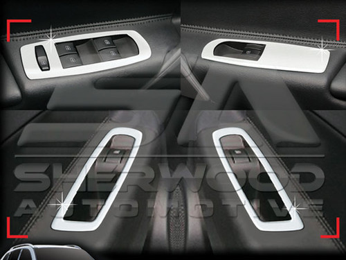 QM5 Renault Koleos Chrome Door Control Cover Set