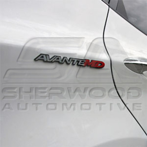 2011+ MD Elantra "AVANTE MD" mini accent emblem 2011+ MD Elantra "AVANTE MD" mini accent emblem
