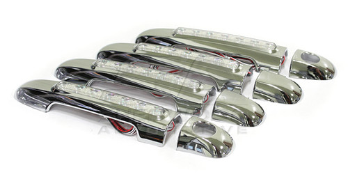 07-09 CM Santa Fe LED Chrome Door Handle Covers 07-09 CM Santa Fe LED Chrome Door Handle Covers